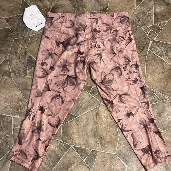 NWOT Athleta Stash Pocket Leggings Sz 2X in Inner Beauty Hearth Rose - Picture 8 of 10